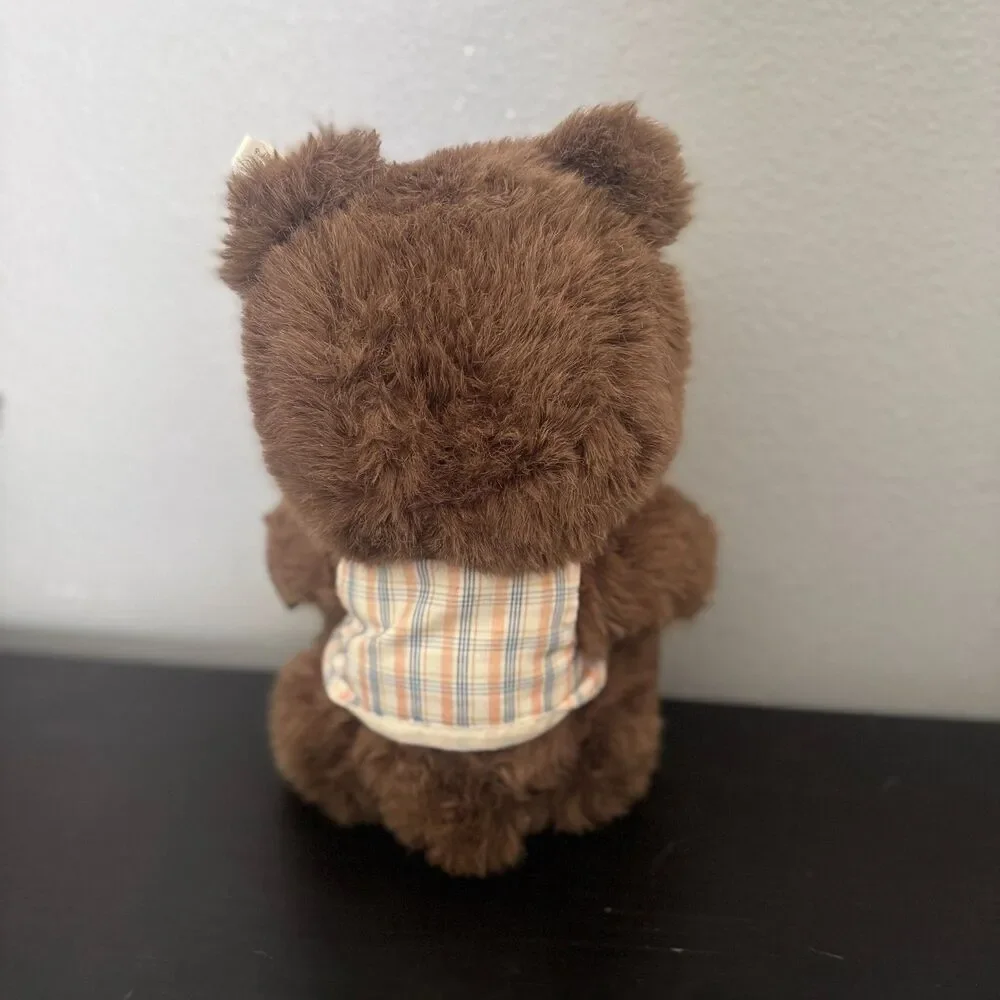 Robert Raikes 1988 Teddy Bear Trio Jason Jenny Sally Wooden Face Signed